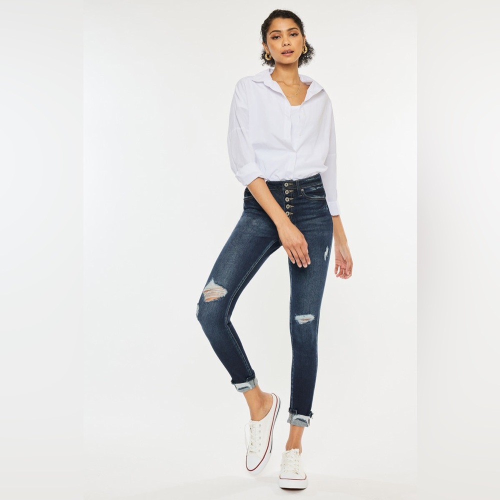 KanCan Norah High Rise Ankle Skinny Jeans